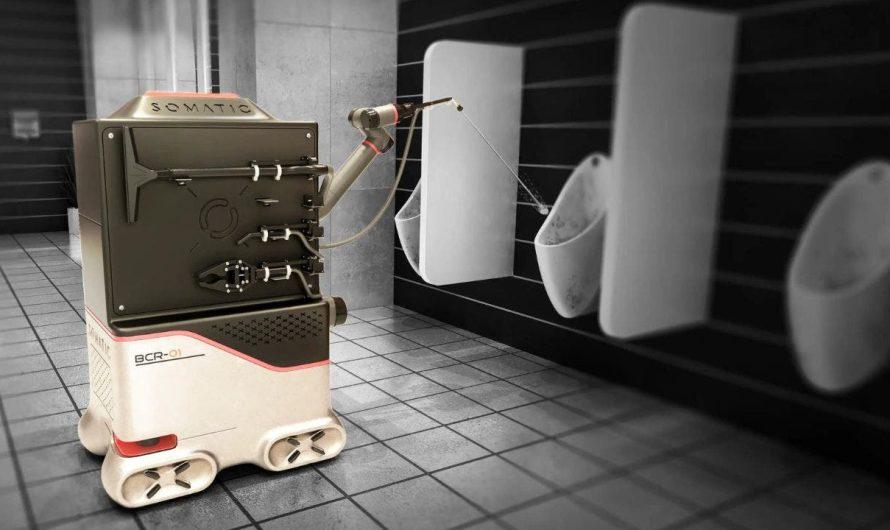 How this robot janitor is cleaning toilets and doing the dirty work