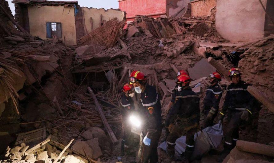 Morocco death toll rises as search continues for survivors under rubble of buildings that crumbled