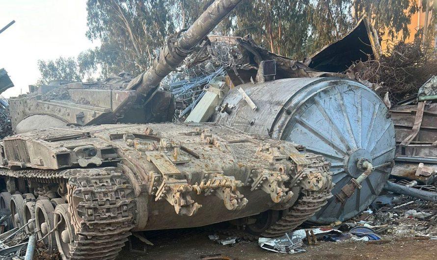 Israeli authorities find stolen military tank in junkyard