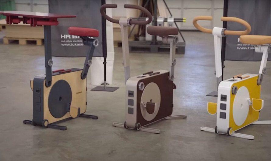 How this exercise bike is generating backup power in war zones