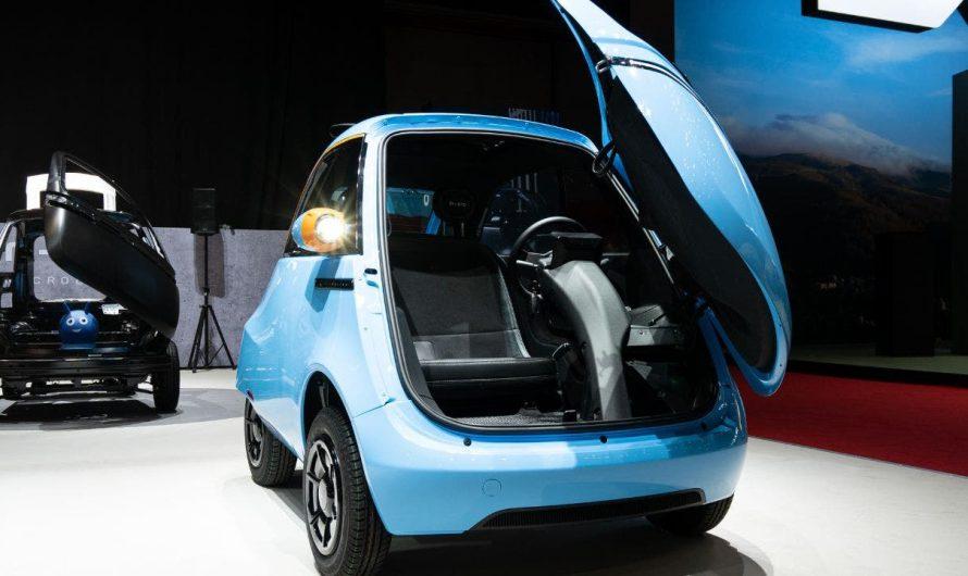 This microcar can squeeze into just about any parking spot