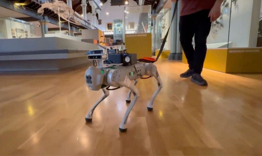 AI-powered seeing robot guide dog provides new leash on life for the blind