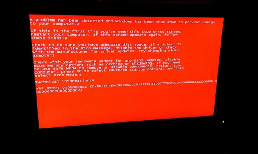 How to finally resolve the red screen of death on Windows 10