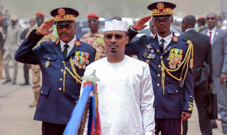 Chad’s military leader sworn in as president after disputed election