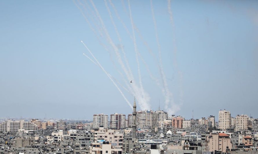 Hamas launches rocket barrage into Israel from Rafah, sounding alarms in Tel Aviv