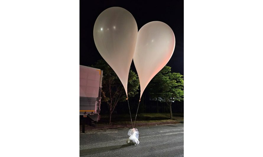 North Korea flies balloons carrying garbage over South Korea following failed satellite launch