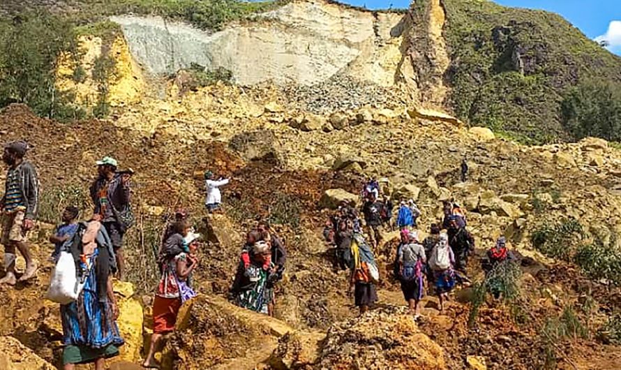 Papua New Guinea says landslide buries over 2,000 people alive