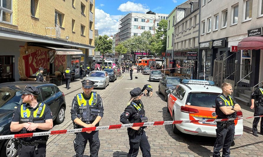 German police shoot ax-wielding man with ‘incendiary device’ threatening fans near Euro 2024 soccer match