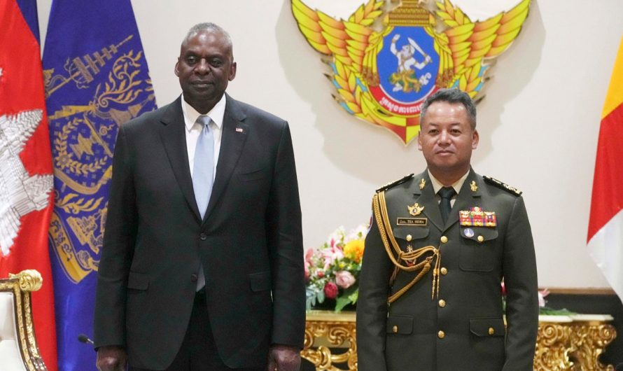 US Defense Secretary Austin meets Cambodia’s top officials in pursuit of stronger ties with China’s ally