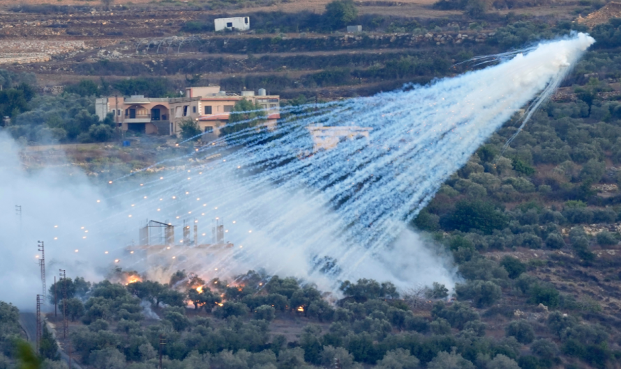 Israel accused of using white phosphorus to harm civilians in Lebanon, rights group report says