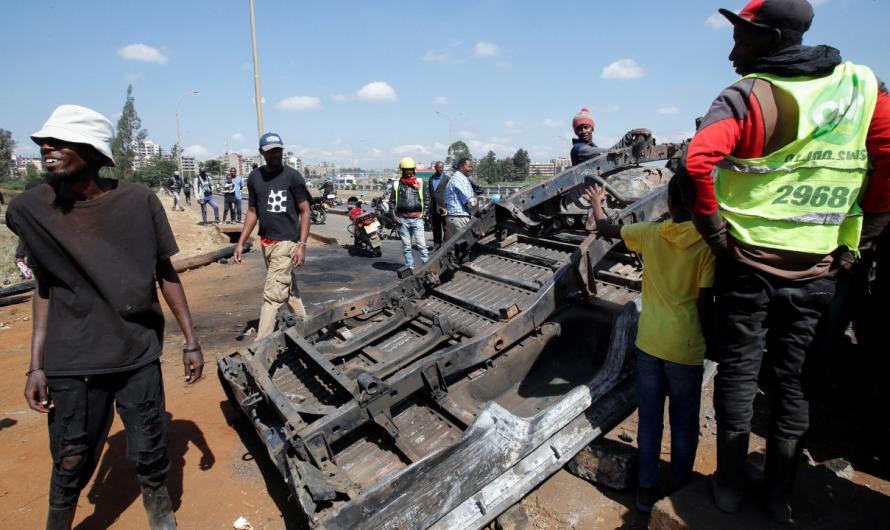 Kenyan protesters vow to continue demonstrations after violent clashes leave 23 dead