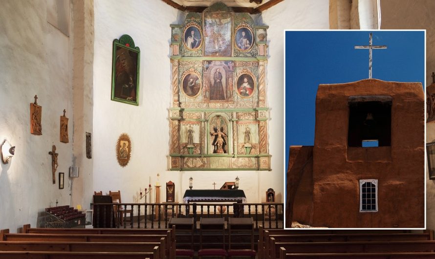 The oldest church in the continental United States lies in Santa Fe, New Mexico