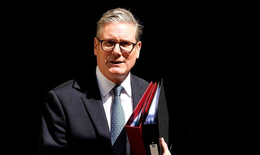 Britain’s new Prime Minister Keir Starmer faces his first House of Commons grilling from lawmakers