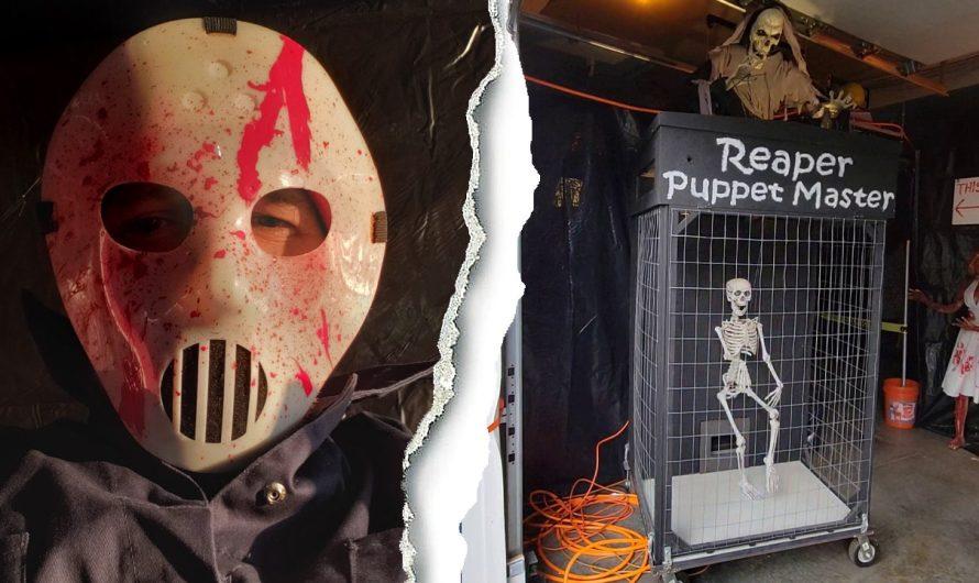 Man spends thousands for Halloween turning his garage into ultimate haunted house