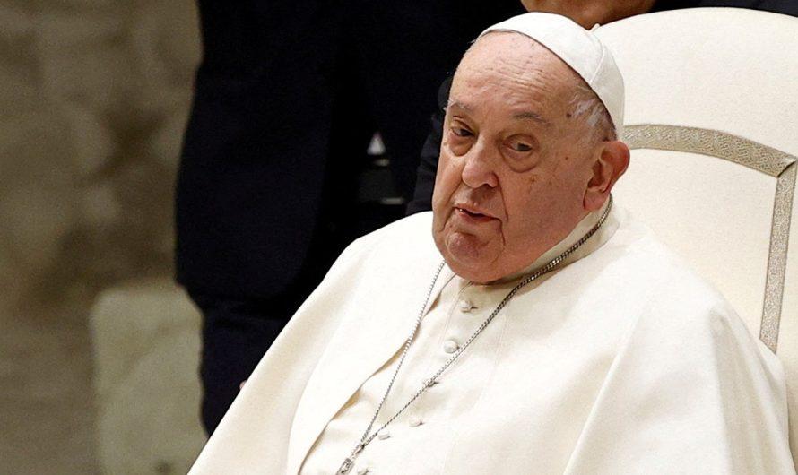 Pope Francis shows slight improvement, receives visit from Italian PM Giorgia Meloni