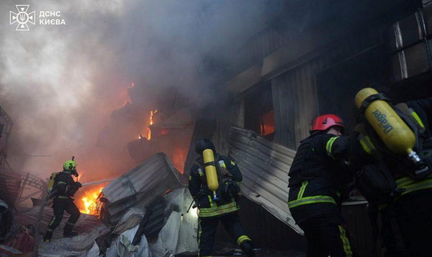 Russian air strikes kill 1 in Kyiv as Zelenskyy demands more pressure on Putin