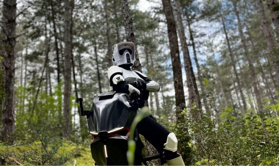 Flying motorcycle zooms at 124 mph without touching the ground