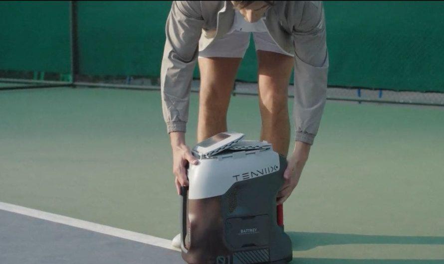 AI tennis robot coach brings professional training to players
