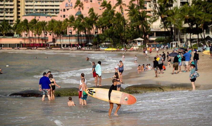 Dangerous water warnings hit trendy vacation spot after powerful storm pounds area