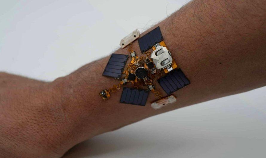 Wearable patch vibrates when danger is nearby