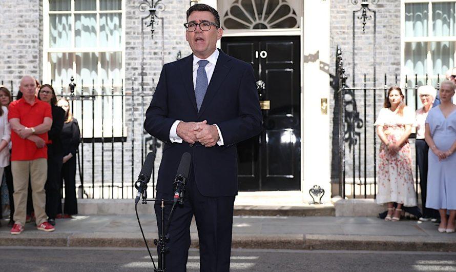 Andy Burnham takes over as UK prime minister, calls for ‘new political model’